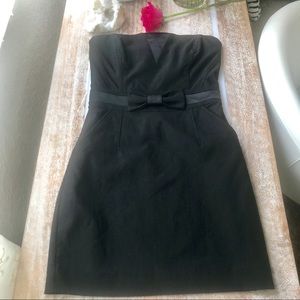 ✨SOLD✨Bebe Strapless Tube Top Mini Dress in Black